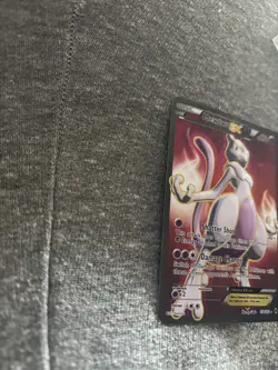 Pokemon Mewtwo-EX TCG Full Art Ultra Rare Holo Card Breakthrough 158/162 LP - Image 5