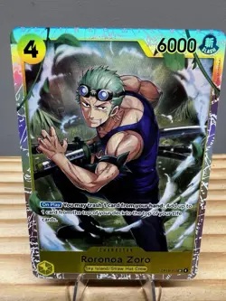 Roronoa Zoro Op15-113 SR One Piece Card Game NM - Image 1