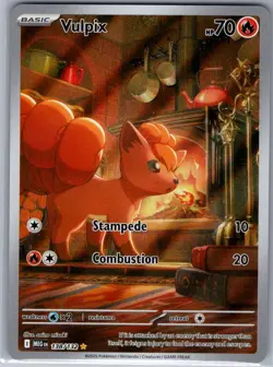Vulpix 138/132 ME01: Mega Evolution - Pokemon Card - NM - Image 1