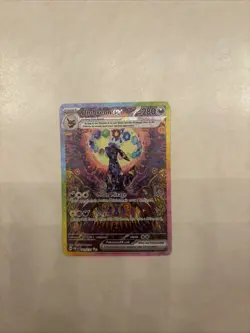 Pokemon TCG Umbreon EX Prismatic Evolutions Card 161/131 tiny knick top left - Image 1