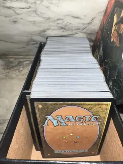 Magic the Gathering Deckmaster Mixed 400+ Card Lot W/ New Phyrexia Storage Box - Image 3