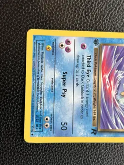 Pokemon Card - Dark Golduck Team Rocket 37/82 Uncommon 1st Edition - Image 3