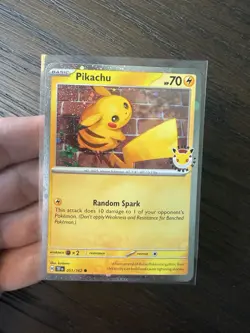 Pikachu (Pokemon Day 2026) Common Miscellaneous Cards & Products 051/162 NM - Image 1