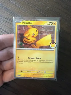 Pikachu (Pokemon Day 2026) Common Miscellaneous Cards & Products 051/162 NM - Image 2