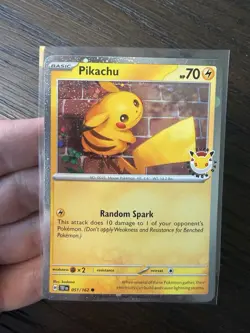 Pikachu (Pokemon Day 2026) Common Miscellaneous Cards & Products 051/162 NM - Image 4