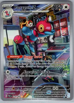 Porygon-Z 214/182 SV04: Paradox Rift - Pokemon Card - NM - Image 1