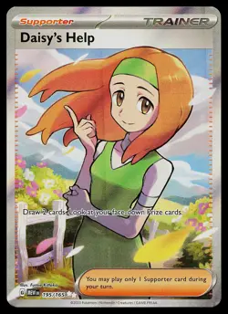 Pokemon Card - Daisy's Help Scarlet & Violet 151 195/165 Ultra Rare - Image 1