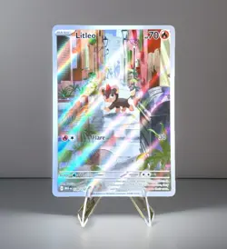 Litleo 139/132 Illustration Rare Mega Evolution NM Pokemon Card - Image 1