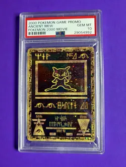 PSA 10 Ancient Mew 2000 Pokemon game movie promo- english- GEM MINT card - Image 1