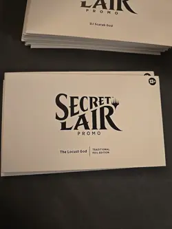 Secret Lair THE LOCUST GOD FOIL MTG Magic the Gathering Brand New Sealed! - Image 1