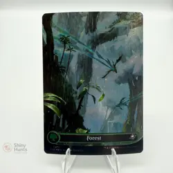 Magic: The Gathering Forest (0371) (Galaxy Foil) Edge of Eternities NM - Image 1