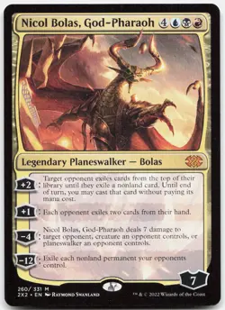 Nicol Bolas, God-Pharaoh *Regular* 2X2 260 NM - Image 1