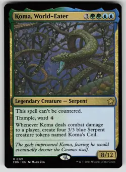 Koma, World-Eater Normal R Foundations 121 NM - Image 1