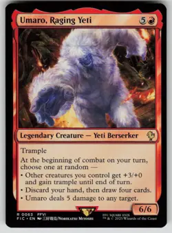 Umaro, Raging Yeti R Commander: FINAL FANTASY 63 NM - Image 1