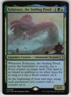 Xolatoyac, the Smiling Flood Foil Commander: The Lost Caverns of Ixalan 8 MTG NM - Image 1