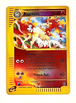 Rapidash - 62/165 - Reverse Holo - Rare - Expedition - Near Mint - Pokemon Card - Image 1