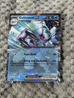 Pokemon Golisopod ex 050/182 SV04: Paradox Rift Double Rare Holo 270 HP - Image 1