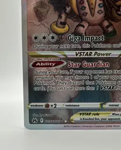 Regigigas VSTAR GG55/GG70 Crown Zenith Galarian Gallery Pokemon NM - Image 5