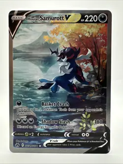 Pokemon Hisuian Samurott V GG51/GG70 Crown Zenith: Galarian Gallery Full Art - Image 1