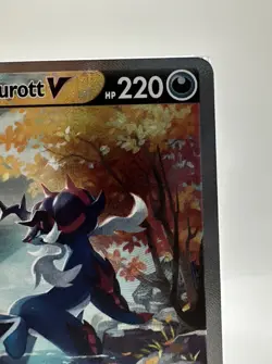 Pokemon Hisuian Samurott V GG51/GG70 Crown Zenith: Galarian Gallery Full Art - Image 3