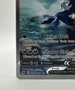 Pokemon Hisuian Samurott V GG51/GG70 Crown Zenith: Galarian Gallery Full Art - Image 5