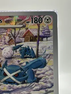 Pokemon Metagross 178/162 SV05 Temporal Forces Illustration Rare Holo 180 HP - Image 3