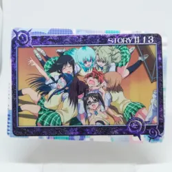 034 Lala Saki RISA YUI RUN RIN To LOVE Ru Anime Card Kentaro Yabuki JUMP MAGAZIN - Image 1