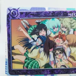 034 Lala Saki RISA YUI RUN RIN To LOVE Ru Anime Card Kentaro Yabuki JUMP MAGAZIN - Image 2