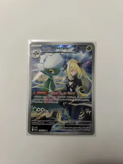 Pokemon Cynthia’s Roserade Destined Rivals 184/182 Illustration Rare - Image 1