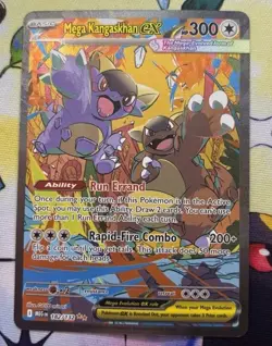 Pokemon TCG Mega Kangaskhan EX 182/132 Mega Evolution - Image 1