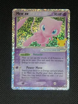Pokemon Mew ex EX Legend Maker Rare Holo Card 88/92 TCG 90HP Psychic - Image 1