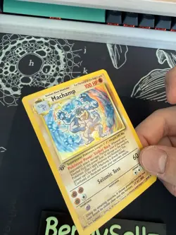 Pokemon TCG Machamp Base Set 8/102 Holo Unlimited Holo Rare - Image 2