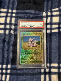 2002 Pokemon Nidoran Reverse Holo Foil PSA 9 Mint, Vintage Legendary Collection - Image 1