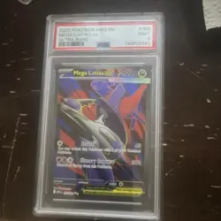 Pokemon Mega Latias EX Ultra Rare Holo 163/132 Me01: Mega Evolution 2025 - Image 1