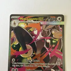 🔥 Pokemon TCG Mega Lopunny ex Full Art SIR 128/094 NM+++🔥 - Image 2