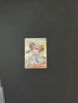 Pokemon Rosa's Encouragement Full Art Ultra Rare Holo Trainer SM11b 071/049 - Image 1