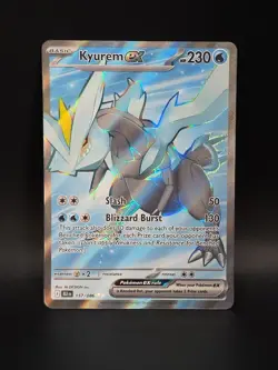 Kyurem ex 157/086 Holo Ultra Rare Full Art POKEMON SV Black Bolt - Image 1