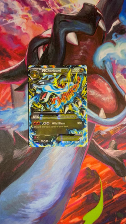 Pokemon Mega M Charizard EX 69/106 Flashfire Holo Ultra Rare XY WOTC - Image 2