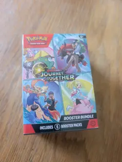 Pokemon TCG Journey Together Booster Bundle New Sealed - 6 Booster Packs - Image 1