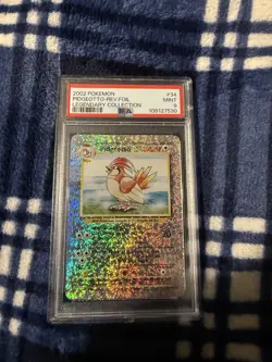 Pokemon 2002 Legendary Collection #34 Pidgeotto Reverse Foil PSA 9 - Image 1