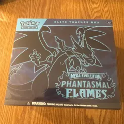 Pokemon Mega Evolution Phantasmal Flames Elite Trainer Box Ships Fast - Image 1