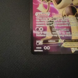 Pokemon TCG Alakazam EX 117/124 Fates Collide Ultra Rare Full Art Holo Basic - Image 5