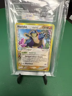 2006 Pokemon Blastoise Delta 2/100 EX Crystal Guardians Holo TAG 6 - Image 1