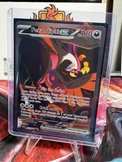 Pokemon TCG Fezandipiti ex 092/064 Shrouded Fable Special Illustration NM - Image 1
