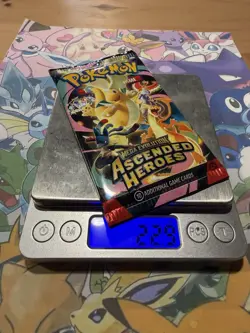 EXTREMELY HEAVY! 22.9g GOD PACKUUU Ascended Heroes Pokemon TCG Booster (SEALED) - Image 1