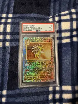Pokemon Sandslash Legendary Coll. Reverse Holo #62 PSA 9 Mint - Image 1