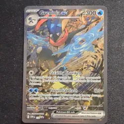Pokemon Greninja ex 132 SVP Black Star Promo Full Art Holo Stage 2 EX - Image 1