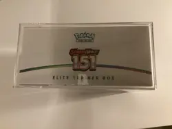 Pokemon TCG Scarlet & Violet 151 Elite Trainer Box ETB Sealed with acrylic case - Image 5