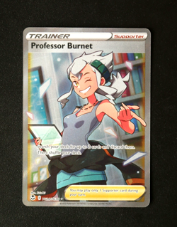 Pokemon Card - Professor Burnet TG26/TG30 - Silver Tempest - Ultra Rare - NM ⭐ - Image 1