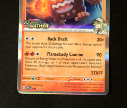Pokemon Card TCG - N's Darmanitan SVP 181 STAFF - Stamped Black Star Promo - NM⭐ - Image 3